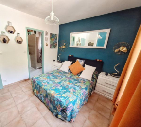 chambre bleue